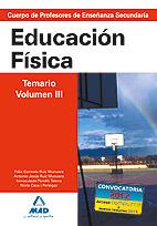 EDUCACION FISICA TEMARIO VOLUMEN 3. CUERPO DE PROFESOR SECUN | 9788466578851 | GARCIA LUCAS, ISABEL/RUIZ MUNUERA, FELIO CARMELO/PERELLO TALENS, INMACULADA/RUIZ MUNUERA, ANTONIO JE | Llibreria Aqualata | Comprar llibres en català i castellà online | Comprar llibres Igualada
