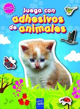 JUEGA CON ADHESIVOS DE ANIMALES (PORTADA BLAVA) | 9788408090076 | YOYO | Llibreria Aqualata | Comprar llibres en català i castellà online | Comprar llibres Igualada