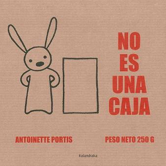 NO ES UNA CAJA | 9788484643258 | PORTIS, ANTOINETTE | Llibreria Aqualata | Comprar llibres en català i castellà online | Comprar llibres Igualada