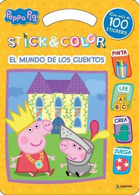 PEPPA PIG. EL MUNDO DE LOS CUENTOS (STICK & COLOR) | 9788427872301 | PEPPA PIG | Llibreria Aqualata | Comprar llibres en català i castellà online | Comprar llibres Igualada