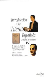 INTRODUCCION A LA LITERATURA ESPAÑOLA VOLUMEN IV | 9788470901133 | Llibreria Aqualata | Comprar llibres en català i castellà online | Comprar llibres Igualada