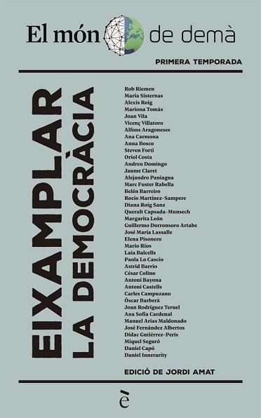 EIXAMPLAR LA DEMOCRÀCIA | 9788441232235 | AMAT, JORDI (EDITOR) | Llibreria Aqualata | Comprar llibres en català i castellà online | Comprar llibres Igualada