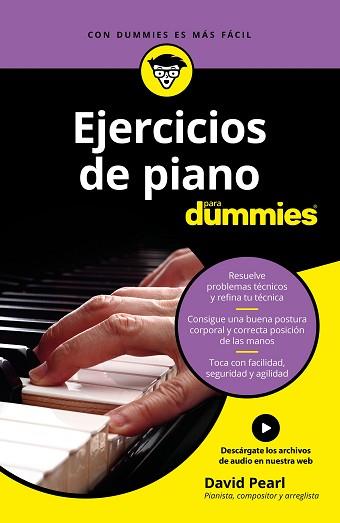 EJERCICIOS DE PIANO PARA DUMMIES | 9788432904691 | PEARL, DAVID | Llibreria Aqualata | Comprar llibres en català i castellà online | Comprar llibres Igualada