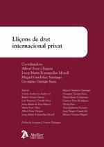 LLICONS DE DRET INTERNACIONAL PRIVAT (CAT) | 9788419773494 | AA.VV. | Llibreria Aqualata | Comprar libros en catalán y castellano online | Comprar libros Igualada