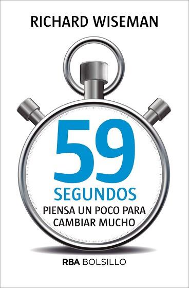 59 SEGUNDOS (BOLSILLO) | 9788490569566 | WISEMAN , RICHARD | Llibreria Aqualata | Comprar llibres en català i castellà online | Comprar llibres Igualada