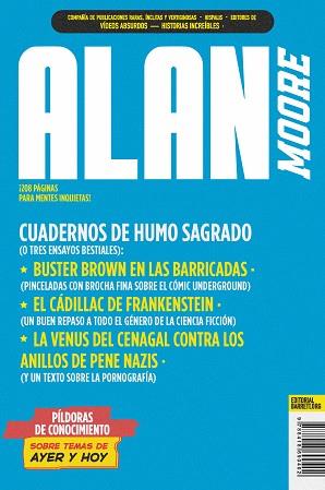 CUADERNOS DE HUMO SAGRADO | 9788418690402 | MOORE, ALAN | Llibreria Aqualata | Comprar llibres en català i castellà online | Comprar llibres Igualada