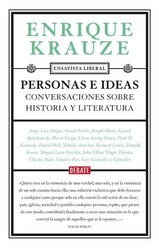 PERSONAS E IDEAS | 9788499926605 | KRAUZE, ENRIQUE | Llibreria Aqualata | Comprar llibres en català i castellà online | Comprar llibres Igualada