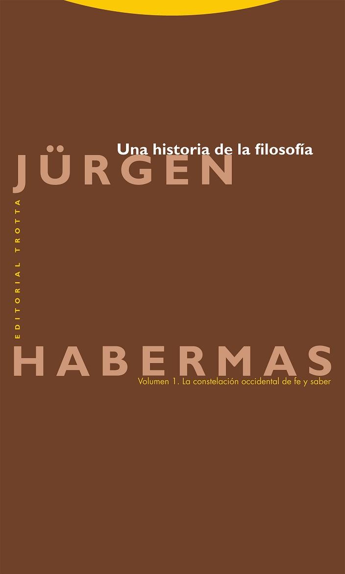 UNA HISTORIA DE LA FILOSOFÍA | 9788413641089 | HABERMAS, JÜRGEN | Llibreria Aqualata | Comprar llibres en català i castellà online | Comprar llibres Igualada