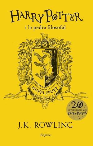 HARRY POTTER I LA PEDRA FILOSOFAL (HUFFLEPUFF) | 9788417016685 | ROWLING, J.K. | Llibreria Aqualata | Comprar llibres en català i castellà online | Comprar llibres Igualada