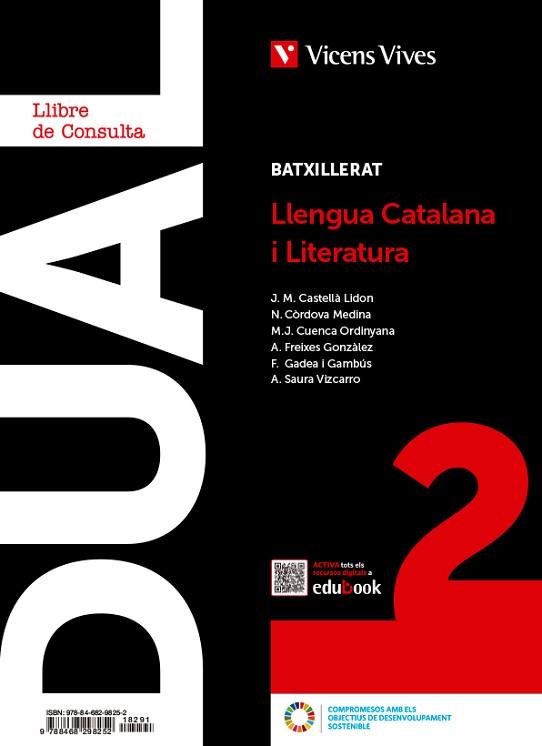 LLENGUA CATALANA I LIT 2 (LC+QA+DIGITAL) (DUAL) | 9788468298252 | EQUIPO EDITORIAL | Llibreria Aqualata | Comprar llibres en català i castellà online | Comprar llibres Igualada