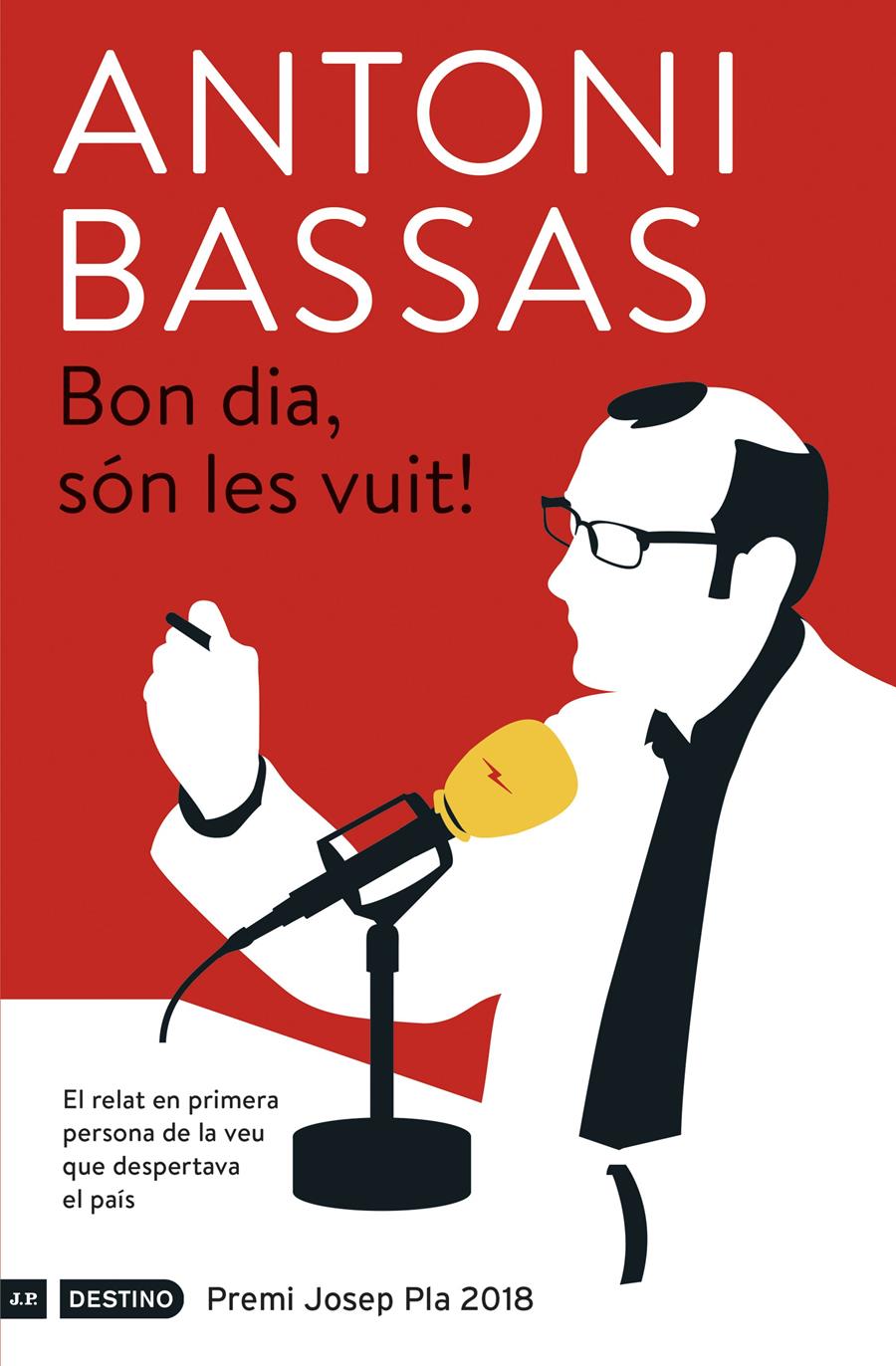 Presentació del llibre "Bon dia, són les vuit" d'Antoni Bassas - Llibreria Aqualata | Comprar llibres en català i castellà online | Comprar llibres Igualada