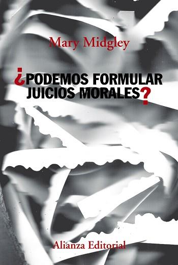 PODEMOS FORMULAR JUICIOS MORALES? | 9788491814092 | MIDGLEY, MARY | Llibreria Aqualata | Comprar llibres en català i castellà online | Comprar llibres Igualada