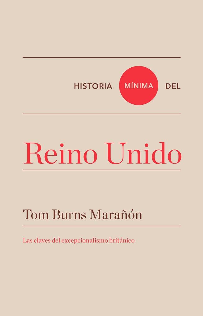 HISTORIA MÍNIMA DEL REINO UNIDO | 9788418428470 | BURNS MARAÑÓN, TOM | Llibreria Aqualata | Comprar llibres en català i castellà online | Comprar llibres Igualada