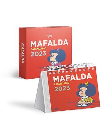2023 CALENDARIO MAFALDA CAJA- ROJA | 9789878935102 | QUINO | Llibreria Aqualata | Comprar llibres en català i castellà online | Comprar llibres Igualada
