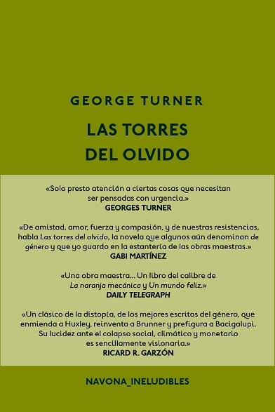 TORRES DEL OLVIDO, LAS | 9788417181499 | TURNER, GEORGE | Llibreria Aqualata | Comprar llibres en català i castellà online | Comprar llibres Igualada