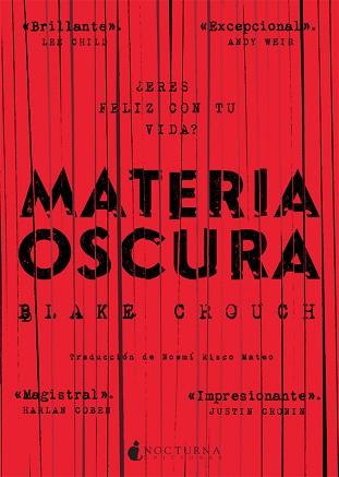MATERIA OSCURA | 9788416858217 | CROUCH, BLAKE | Llibreria Aqualata | Comprar llibres en català i castellà online | Comprar llibres Igualada
