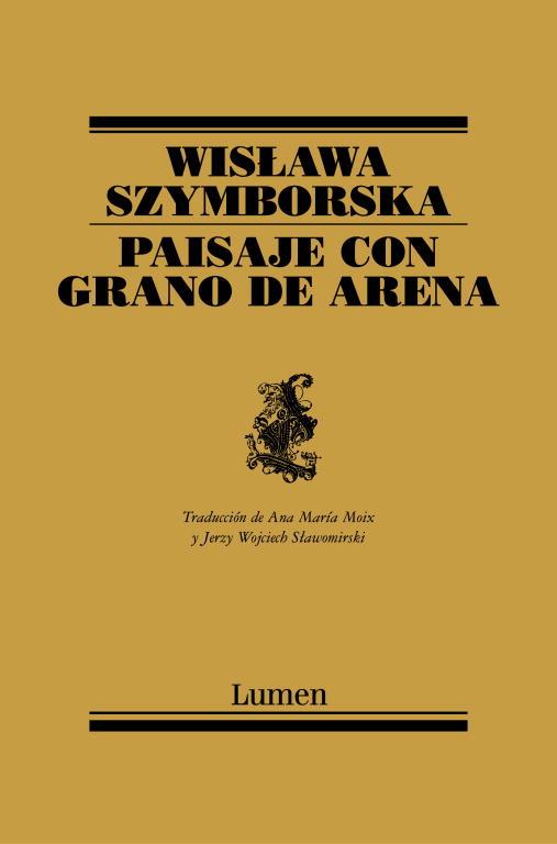 PAISAJE CON GRANO DE ARENA (POESIA 95) | 9788426427953 | SZYMBORSKA, WISLAWA | Llibreria Aqualata | Comprar llibres en català i castellà online | Comprar llibres Igualada