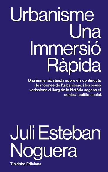 URBANISME | 9788410013070 | ESTEBAN NOGUERA, JULI | Llibreria Aqualata | Comprar llibres en català i castellà online | Comprar llibres Igualada