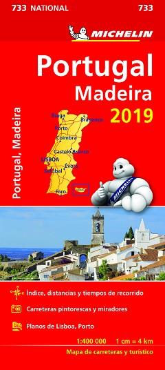 PORTUGAL / MADEIRA MAPA (NATIONAL 733) | 9782067236639 | VARIOS AUTORES | Llibreria Aqualata | Comprar llibres en català i castellà online | Comprar llibres Igualada