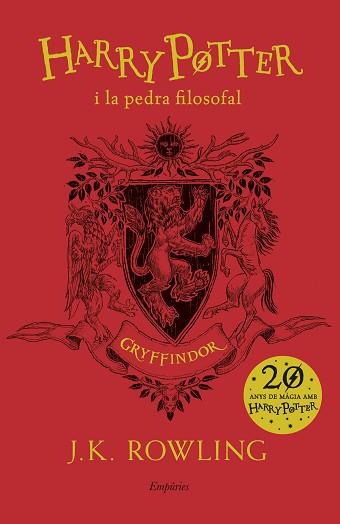 HARRY POTTER I LA PEDRA FILOSOFAL (GRYFFINDOR) | 9788417016678 | ROWLING, J.K. | Llibreria Aqualata | Comprar llibres en català i castellà online | Comprar llibres Igualada