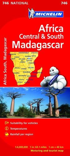 ÁFRICA CENTRO-SUR, MADAGASCAR (MAPA NATIONAL 746) | 9782067172555 | VARIOS AUTORES | Llibreria Aqualata | Comprar llibres en català i castellà online | Comprar llibres Igualada