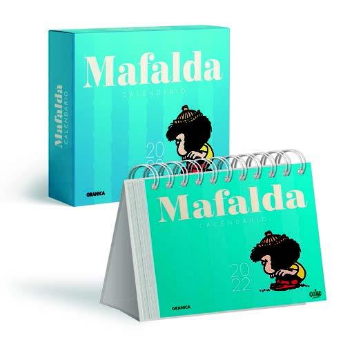 2022 CALENDARIO MAFALDA CAJA- AZUL | 9789878358536 | QUINO | Llibreria Aqualata | Comprar llibres en català i castellà online | Comprar llibres Igualada