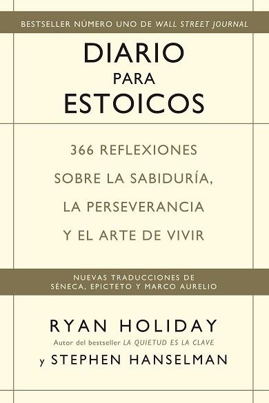 DIARIO PARA ESTOICOS | 9788417963156 | HOLIDAY, RYAN | Llibreria Aqualata | Comprar llibres en català i castellà online | Comprar llibres Igualada