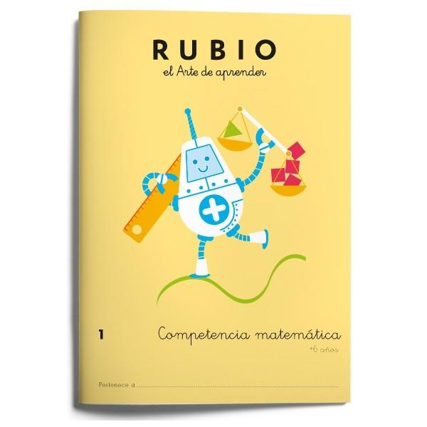 COMPETENCIA MATEMÁTICA RUBIO 1 | 9788416744107 | VARIOS AUTORES | Llibreria Aqualata | Comprar llibres en català i castellà online | Comprar llibres Igualada