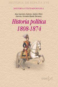 HISTORIA POLITICA, 1808-1874 | 9788470903212 | GUERRERO LATORRE, ANA CLARA ,  [ET. AL.] | Llibreria Aqualata | Comprar llibres en català i castellà online | Comprar llibres Igualada