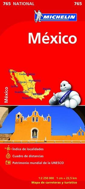 MAPA MÉXICO (NACIONAL 765) | 9782067173583 | VARIOS AUTORES | Llibreria Aqualata | Comprar llibres en català i castellà online | Comprar llibres Igualada