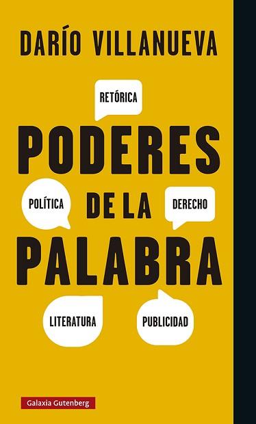 PODERES DE LA PALABRA | 9788419392183 | VILLANUEVA, DARÍO | Llibreria Aqualata | Comprar llibres en català i castellà online | Comprar llibres Igualada