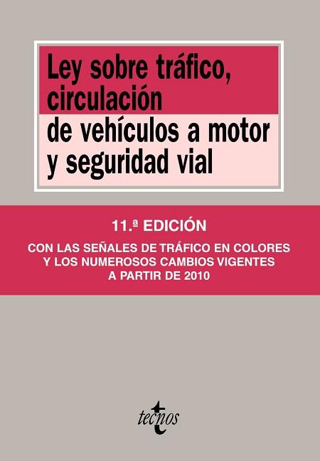 LEY DE TRAFICO, CIRCULACION DE VEHICULOS A MOTOR (11A ED 10) | 9788430950379 | Llibreria Aqualata | Comprar libros en catalán y castellano online | Comprar libros Igualada