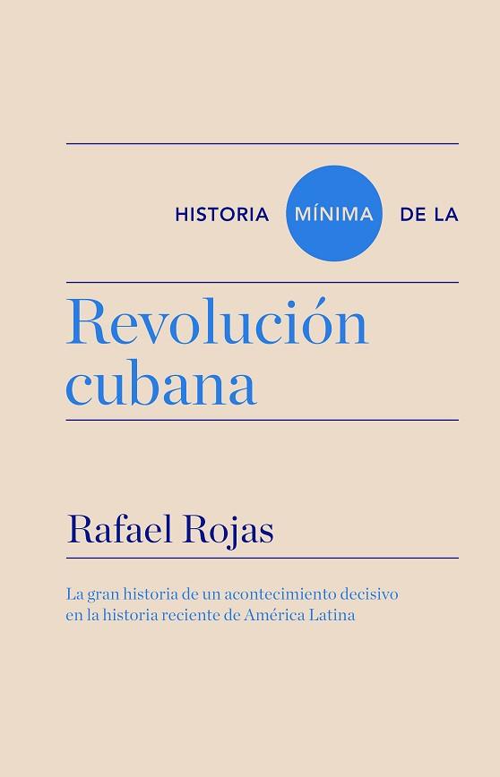 HISTORIA MÍNIMA DE LA REVOLUCIÓN CUBANA | 9788416354054 | ROJAS, RAFAEL | Llibreria Aqualata | Comprar libros en catalán y castellano online | Comprar libros Igualada