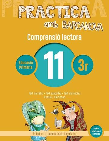 PRACTICA AMB BARCANOVA 11. COMPRENSIÓ LECTORA  | 9788448948542 | CAMPS, MONTSERRAT/MONTAÑOLA, ROSER | Llibreria Aqualata | Comprar llibres en català i castellà online | Comprar llibres Igualada