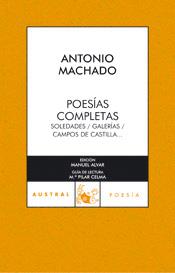 POESIAS COMPLETAS - ANTONIO MACHADO (AUSTRAL 33) | 9788467021509 | MACHADO, ANTONIO | Llibreria Aqualata | Comprar libros en catalán y castellano online | Comprar libros Igualada