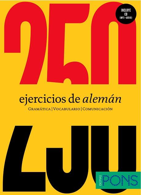 250 EJERCICIOS DE ALEMAN + CD | 9788484438458 | VARIOS AUTORES | Llibreria Aqualata | Comprar llibres en català i castellà online | Comprar llibres Igualada