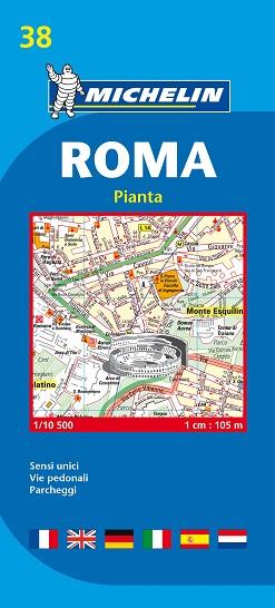 MAPA ROMA (PLANO ÍNDICE 38) | 9782067117105 | VARIOS AUTORES | Llibreria Aqualata | Comprar libros en catalán y castellano online | Comprar libros Igualada