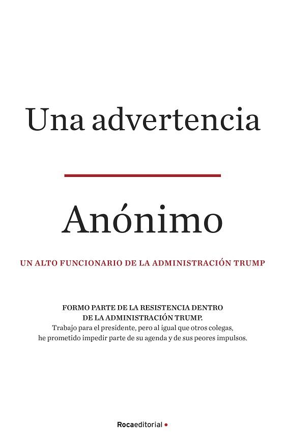 UNA ADVERTENCIA | 9788418249129 | ANÓNIMO | Llibreria Aqualata | Comprar libros en catalán y castellano online | Comprar libros Igualada
