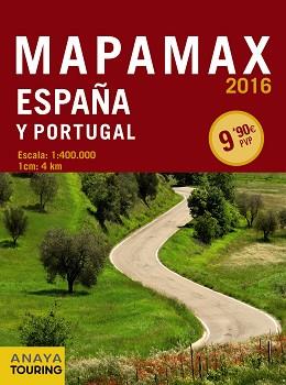 MAPAMAX 2016. ESPAÑA Y PORTUGAL | 9788499358482 | ANAYA TOURING | Llibreria Aqualata | Comprar llibres en català i castellà online | Comprar llibres Igualada