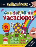 CUADERNO DE VACACIONES CON ADHESIVOS | 9788424635244 | Llibreria Aqualata | Comprar llibres en català i castellà online | Comprar llibres Igualada