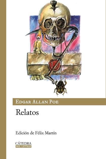 RELATOS (CATEDRA TAPA DURA) | 9788437625904 | POE, EDGARD ALLAN | Llibreria Aqualata | Comprar llibres en català i castellà online | Comprar llibres Igualada
