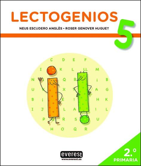 LECTOGENIOS 5 (2N PRIMÀRIA) | 9788428343855 | ESCUDERO ANGLÈS, NEUS / GENOVER HUGUET, ROSER | Llibreria Aqualata | Comprar libros en catalán y castellano online | Comprar libros Igualada