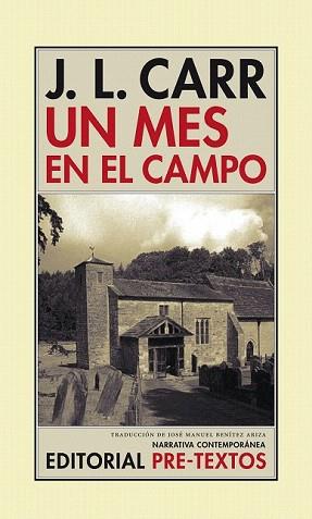 UN MES EN EL CAMPO | 9788481916041 | CARR, J.L. | Llibreria Aqualata | Comprar llibres en català i castellà online | Comprar llibres Igualada