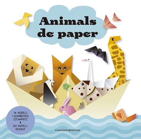 ANIMALS DE PAPER | 9788490345672 | Llibreria Aqualata | Comprar llibres en català i castellà online | Comprar llibres Igualada