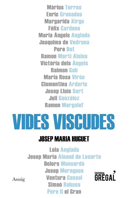 VIDES VISCUDES | 9788417660482 | HUGUET I JULIÀ, JOSEP MARIA | Llibreria Aqualata | Comprar libros en catalán y castellano online | Comprar libros Igualada