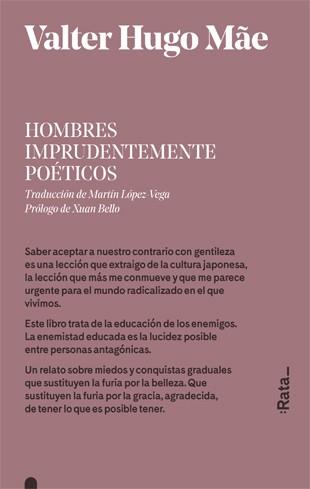 HOMBRES IMPRUDENTEMENTE POÉTICOS | 9788416738397 | HUGO MÃE, VALTER | Llibreria Aqualata | Comprar llibres en català i castellà online | Comprar llibres Igualada