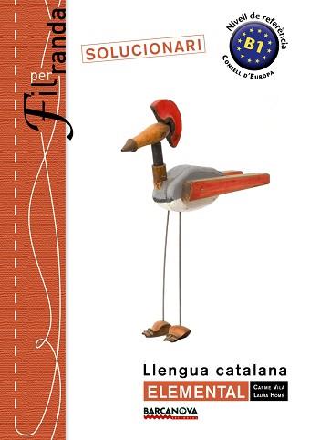 FIL PER RANDA. ELEMENTAL. SOLUCIONARI | 9788448932329 | VILÀ, CARME/HOMS, LAURA | Llibreria Aqualata | Comprar libros en catalán y castellano online | Comprar libros Igualada