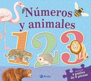 NÚMEROS Y ANIMALES (INCLUYE 4 PUZZLES) | 9788421678411 | VARIOS AUTORES | Llibreria Aqualata | Comprar llibres en català i castellà online | Comprar llibres Igualada