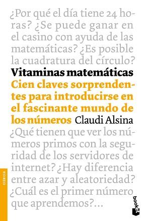 VITAMINAS MATEMATICAS (BOOKET 3247) | 9788408102694 | ALSINA, CLAUDI | Llibreria Aqualata | Comprar llibres en català i castellà online | Comprar llibres Igualada