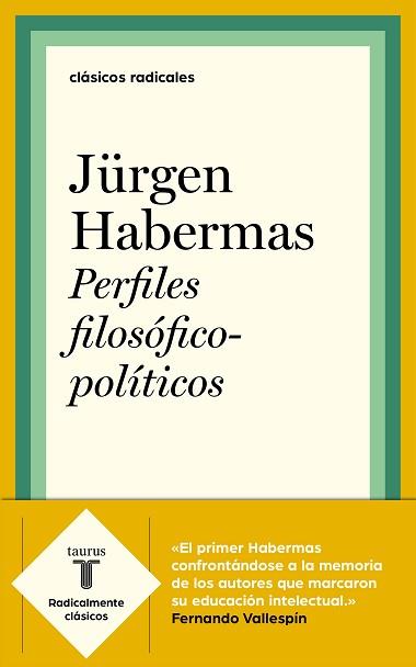 PERFILES FILOSÓFICO-POLÍTICOS | 9788430622528 | HABERMAS, JURGEN | Llibreria Aqualata | Comprar llibres en català i castellà online | Comprar llibres Igualada